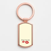 Kisses To My Exes Luxury Keyring 4