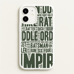 Cricket Wordscape iPhone 12 / 12 Pro Case