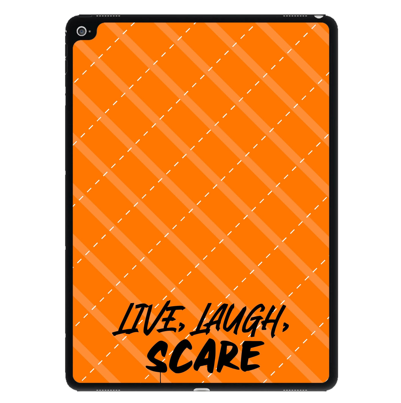 Live Laugh Scare iPad Case