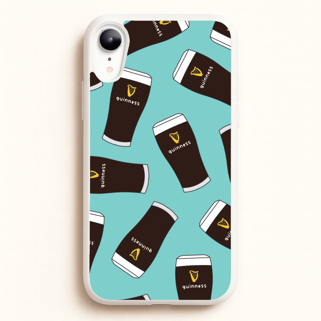 Stout Pint Pattern iPhone XR Case