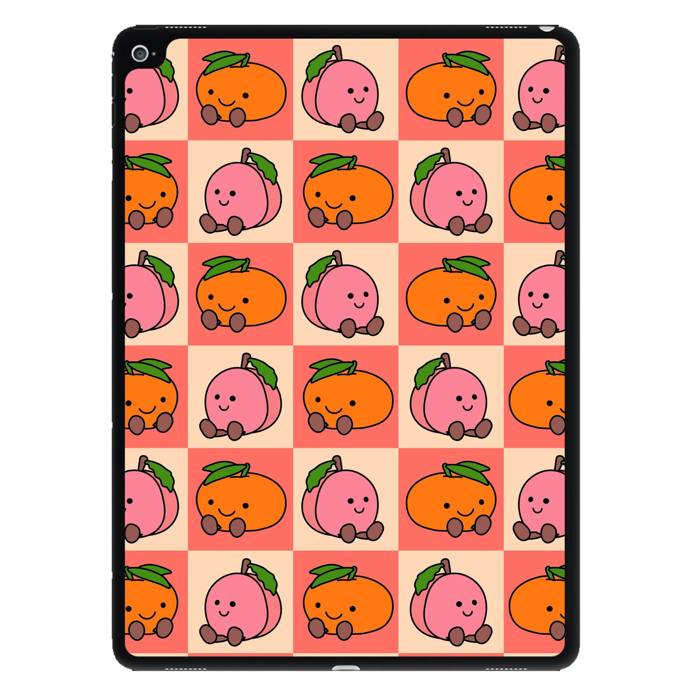 Oranges And Peaches - Plushy iPad Case