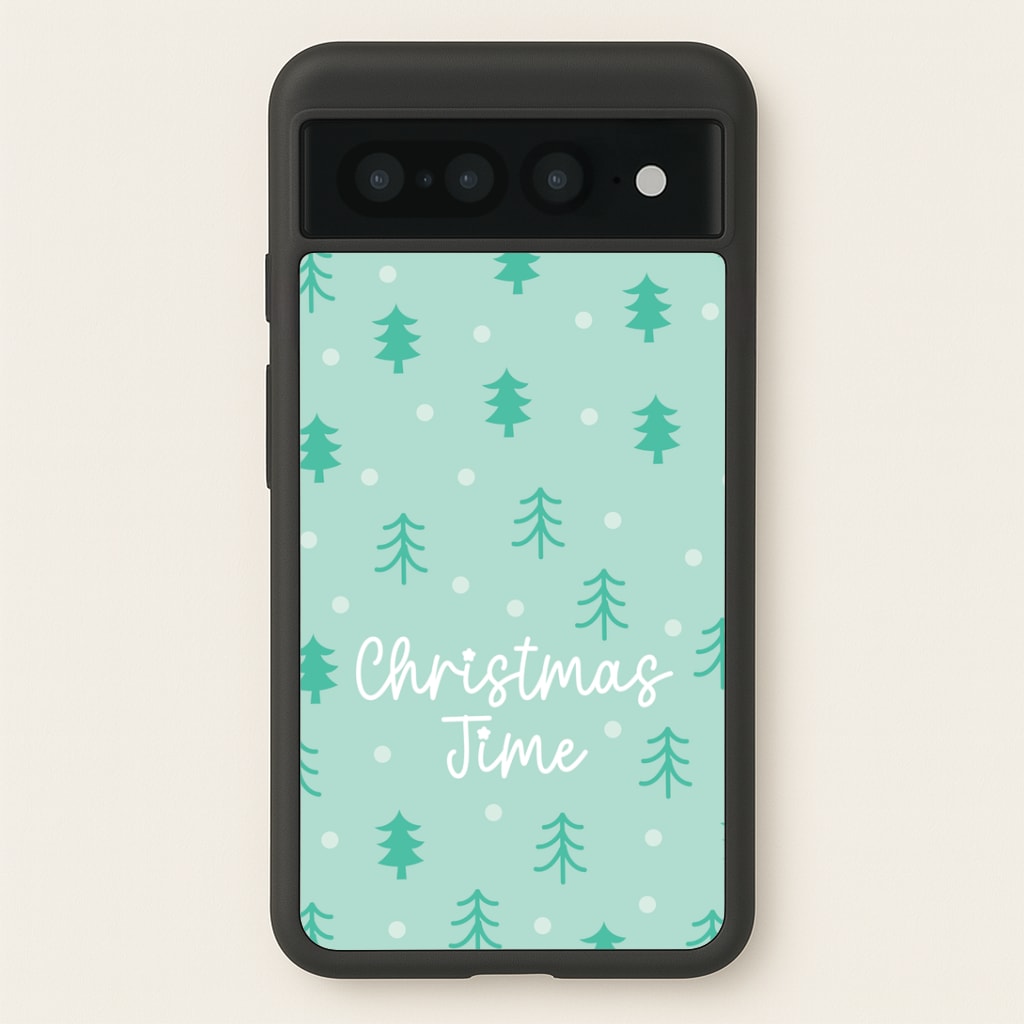 Cute Xmas Trees Pattern Google Pixel 7 Pro Case