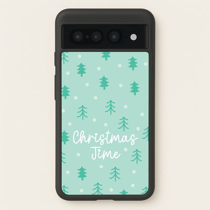 Cute Xmas Trees Pattern Google Pixel 7 Pro Case