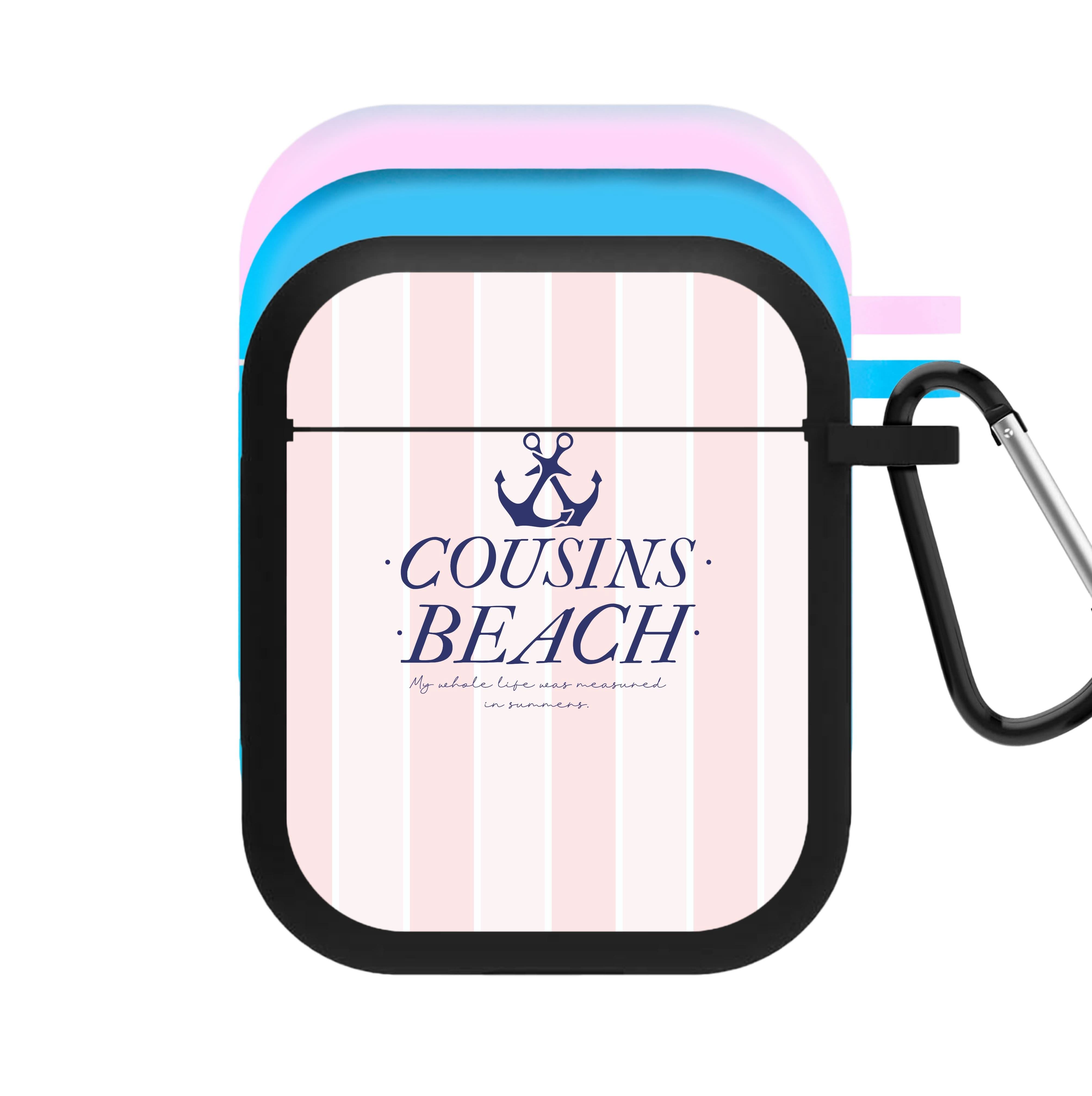 Stripes Cousin Beach AirPods Case