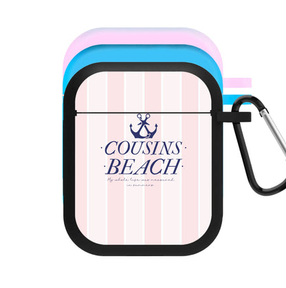 Stripes Cousin Beach AirPods Case