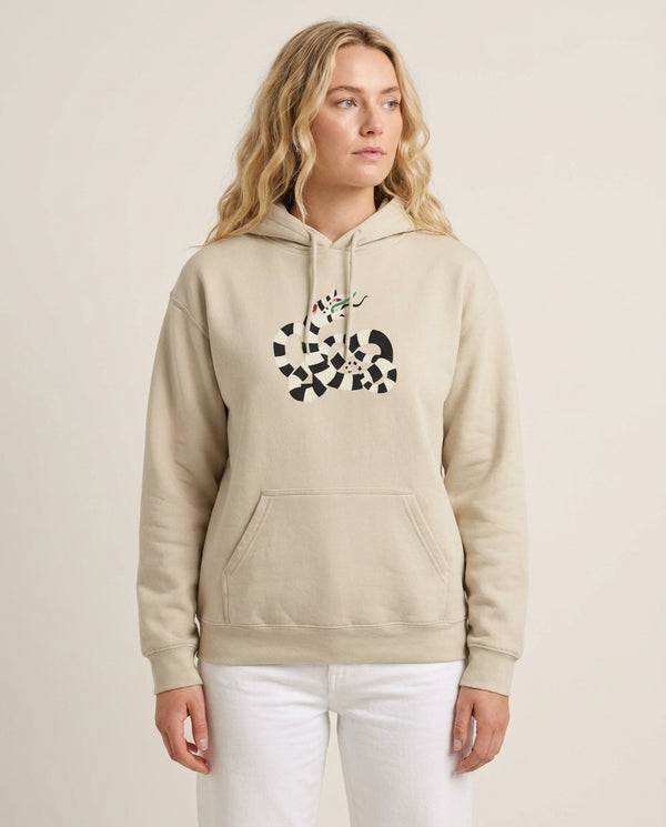 Sandworm - Beetle Halloween Hoodie — Sand Front, worn