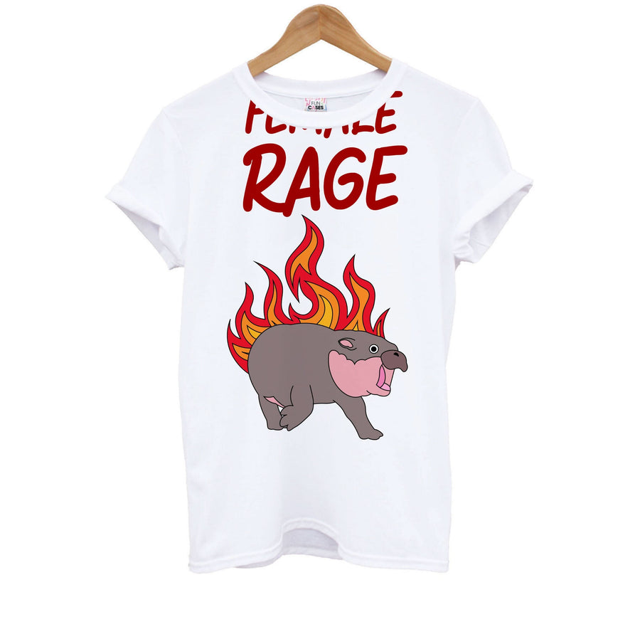 Female Rage Kids T-Shirt