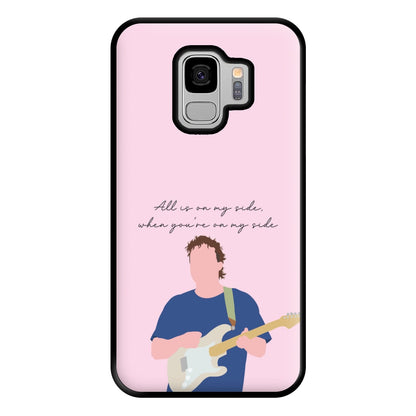 All Is On My Side Pink Galaxy S9 Plus Case