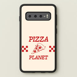 Retro Pizza Planet  Galaxy S10 Case