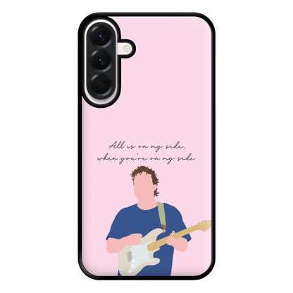 All Is On My Side Pink Galaxy A36 Case