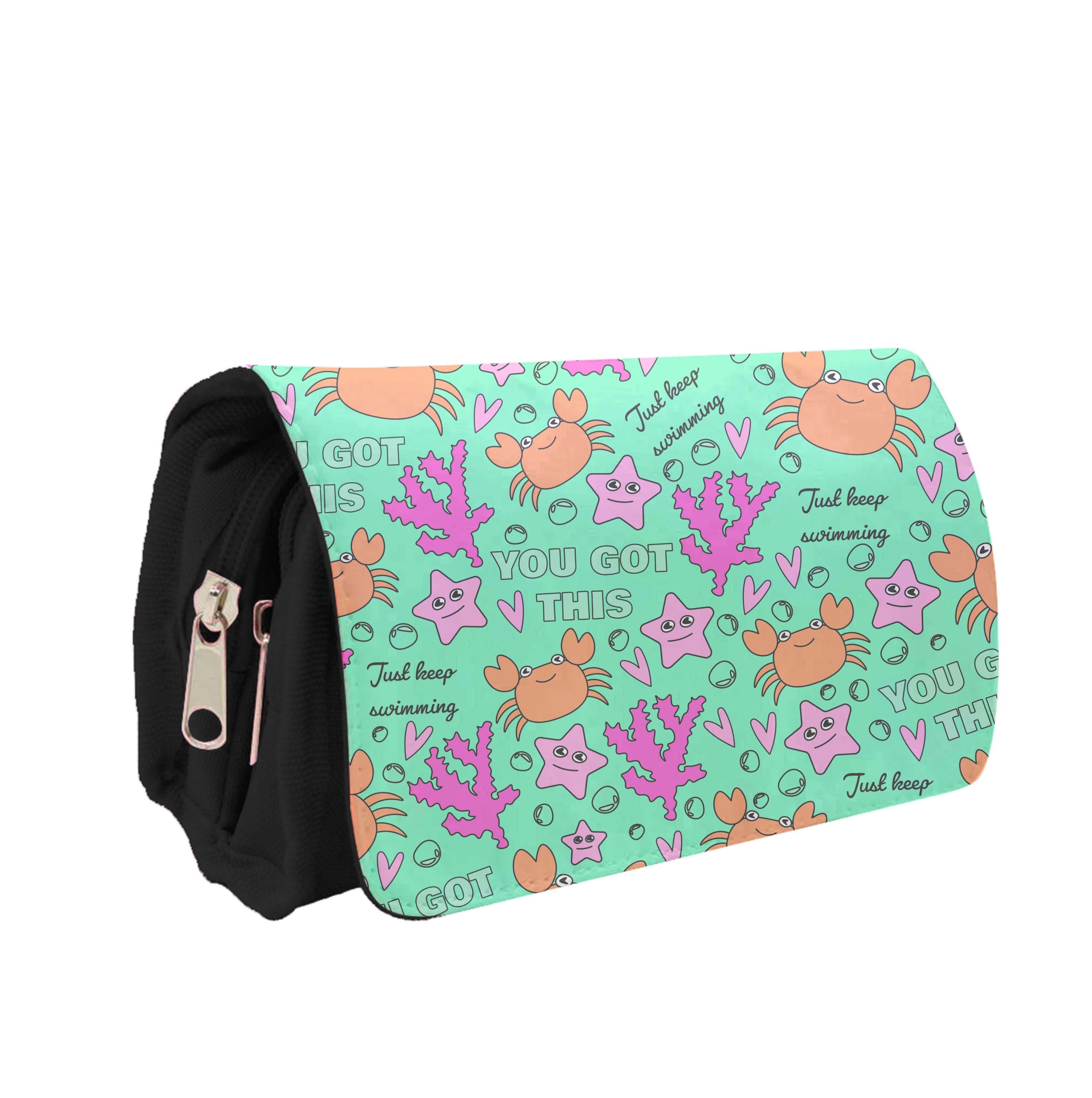 Crabs - Animal Patterns Pencil Case