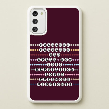 Concert Bracelets  Galaxy S20FE Case