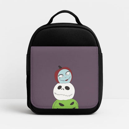 Nightmare Pumpkin Tower Insulated Lunch Bag