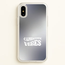 Capricorn Vibes Gradient Zodiac iPhone X / XS Case