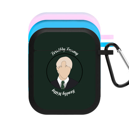 Terribly Funny, Really Witty Draco Malfoy AirPods Case