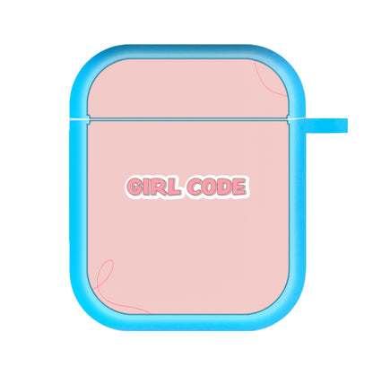 Girl Code AirPods Case