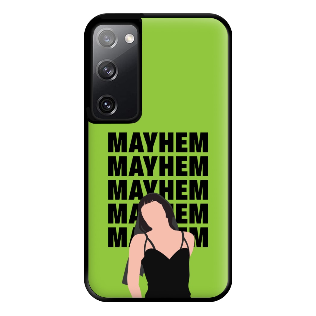 Neon Green Mayhem Galaxy S20 Case