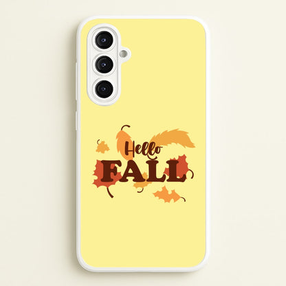 Hello Fall Galaxy A16 Case