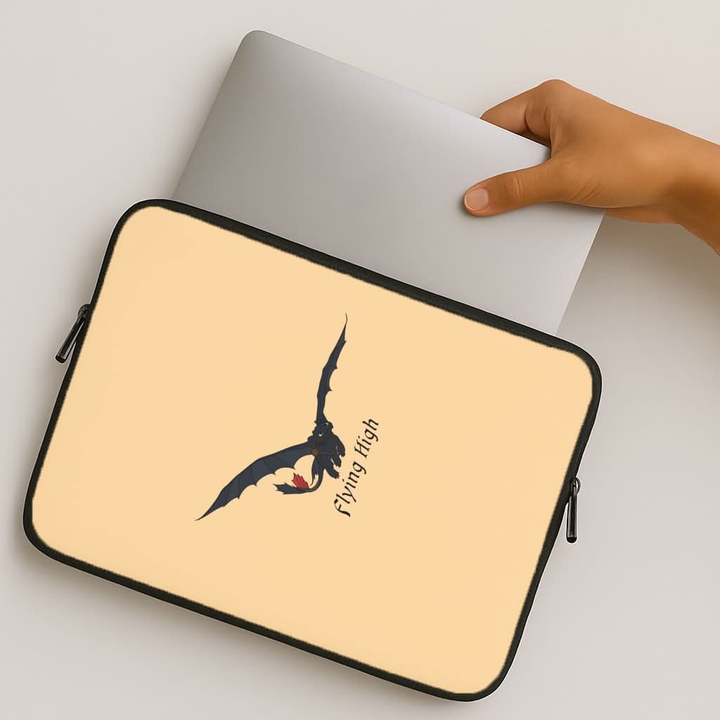 Dragon Flying High MacBook Cover