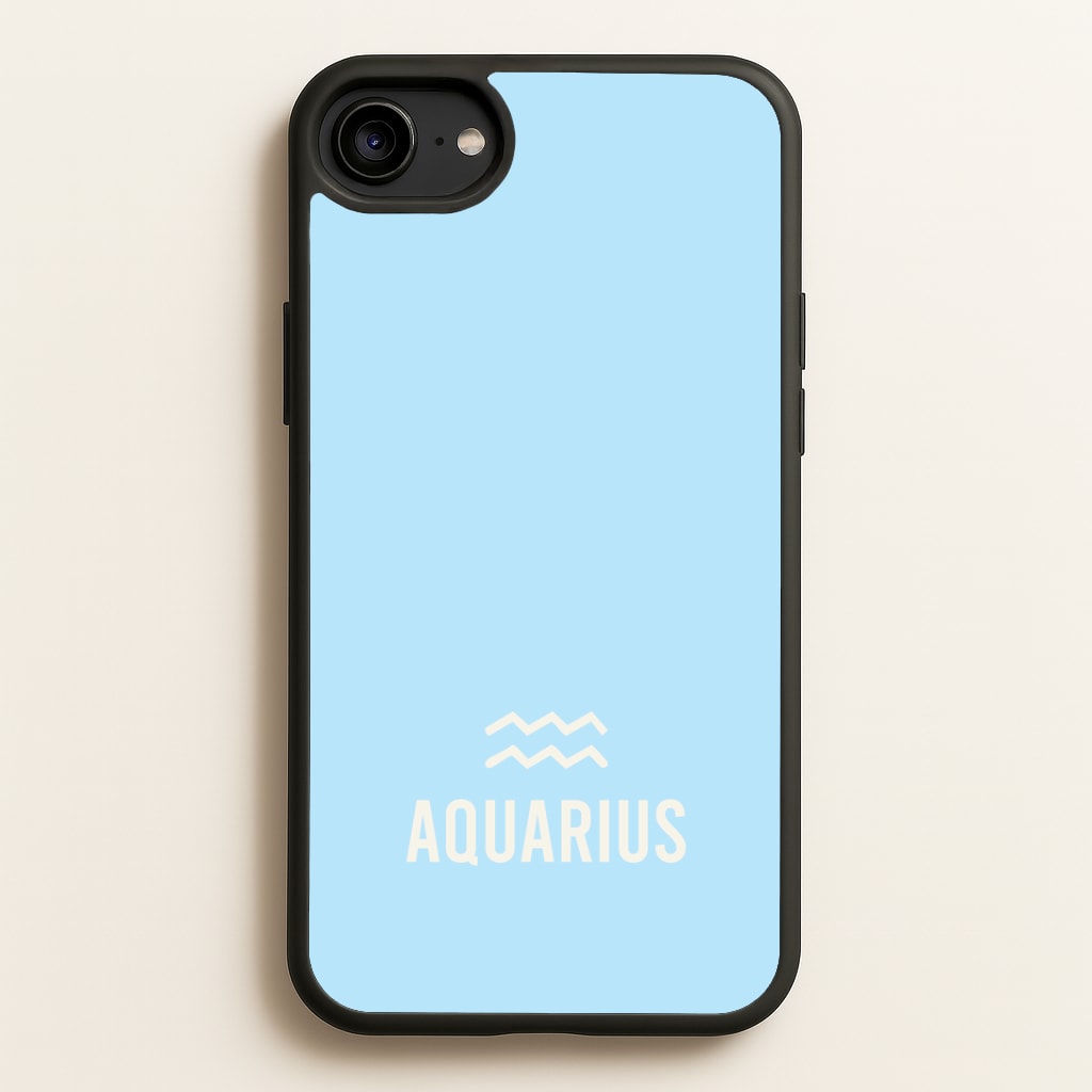 Aquarius Pastel Zodiac iPhone 6 / 7 / 8 / SE Case