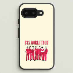 K-Pop Band World Tour 2026 Google Pixel 9a Case