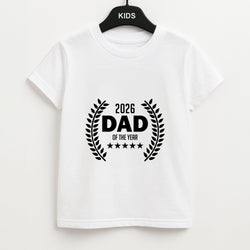 2026 Dad Rating Kids Unisex T-Shirt