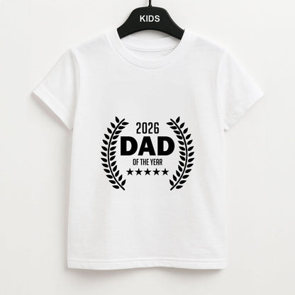 2026 Dad Rating Kids Unisex T-Shirt