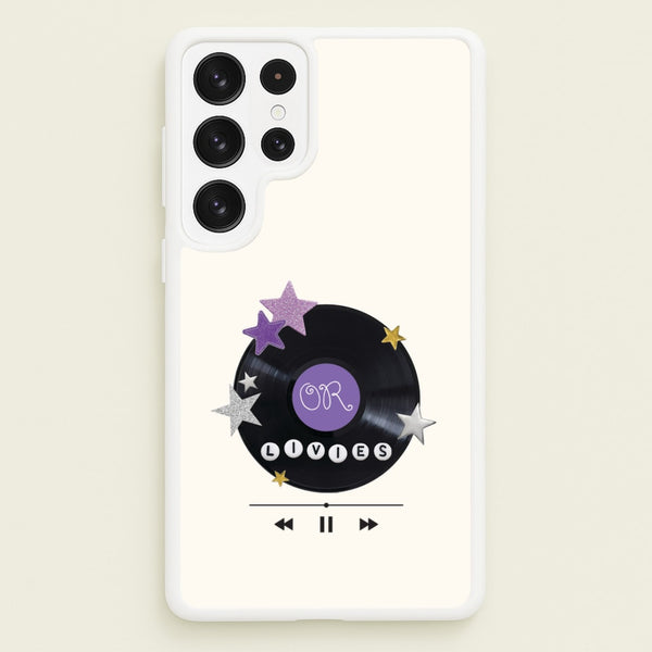Amethyst Vinyl Scrapbook Galaxy S23 Ultra Case