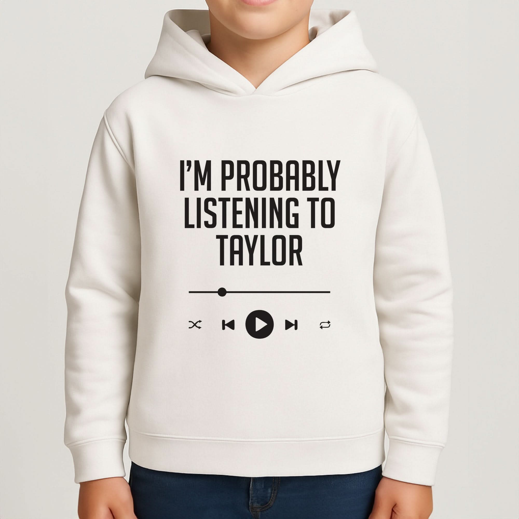I'm Probably Listening To Taylor Boys Hoodie