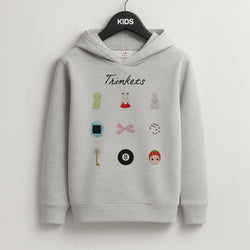 Trinkets Grey Kids Hoodie