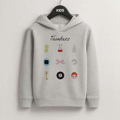 Trinkets Grey Kids Hoodie