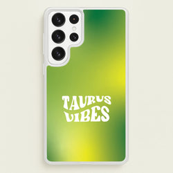 Taurus Vibes Gradient Zodiac Galaxy S22 Ultra Case