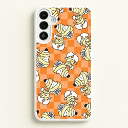 Mummy Cartoon Beagle Pattern Galaxy A34 Case