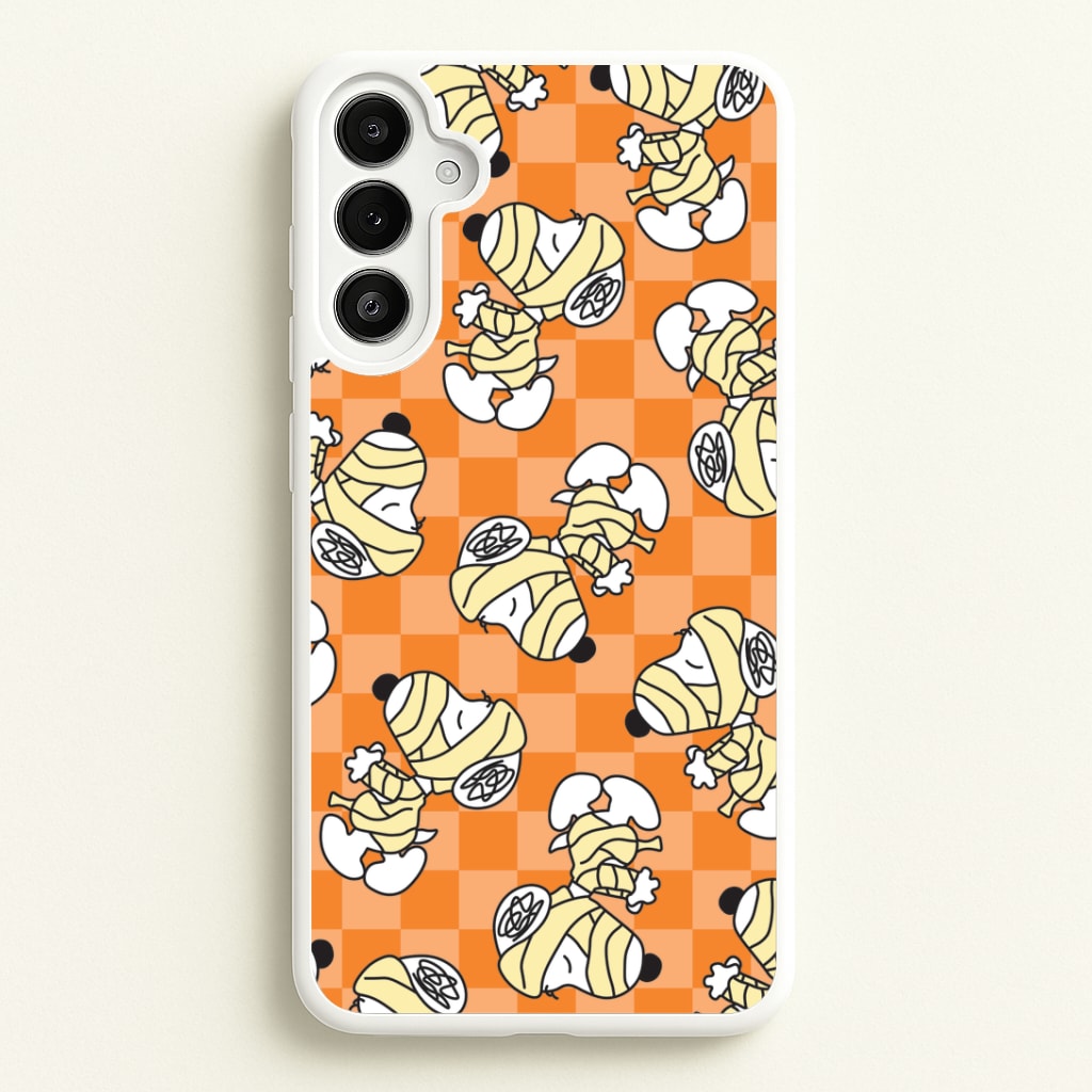 Mummy Cartoon Beagle Pattern Galaxy A36 Case