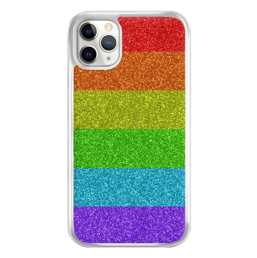 Rainbow Glitter Phone Case