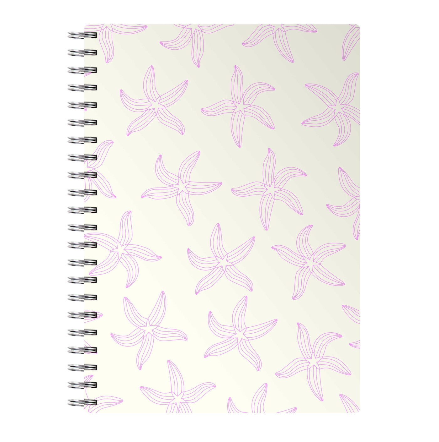 Starfish Pattern - Sealife Notebook