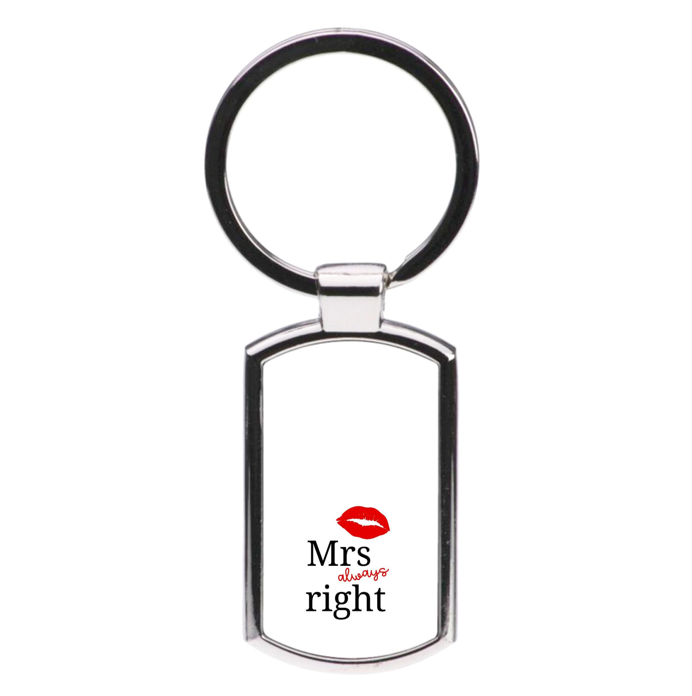 Mrs Always Right Luxury Keyring