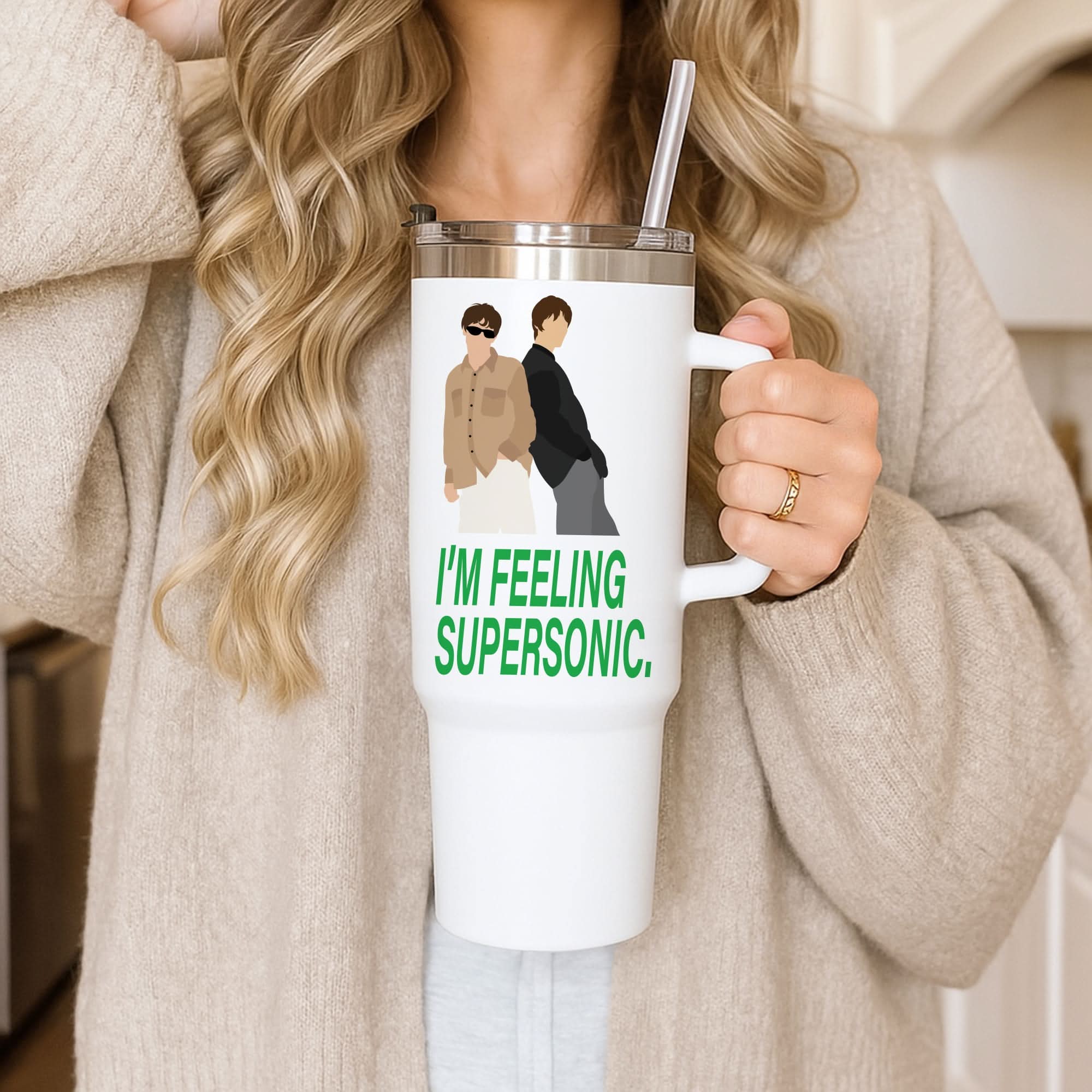 I'm Feeling Supersonic  Tumbler
