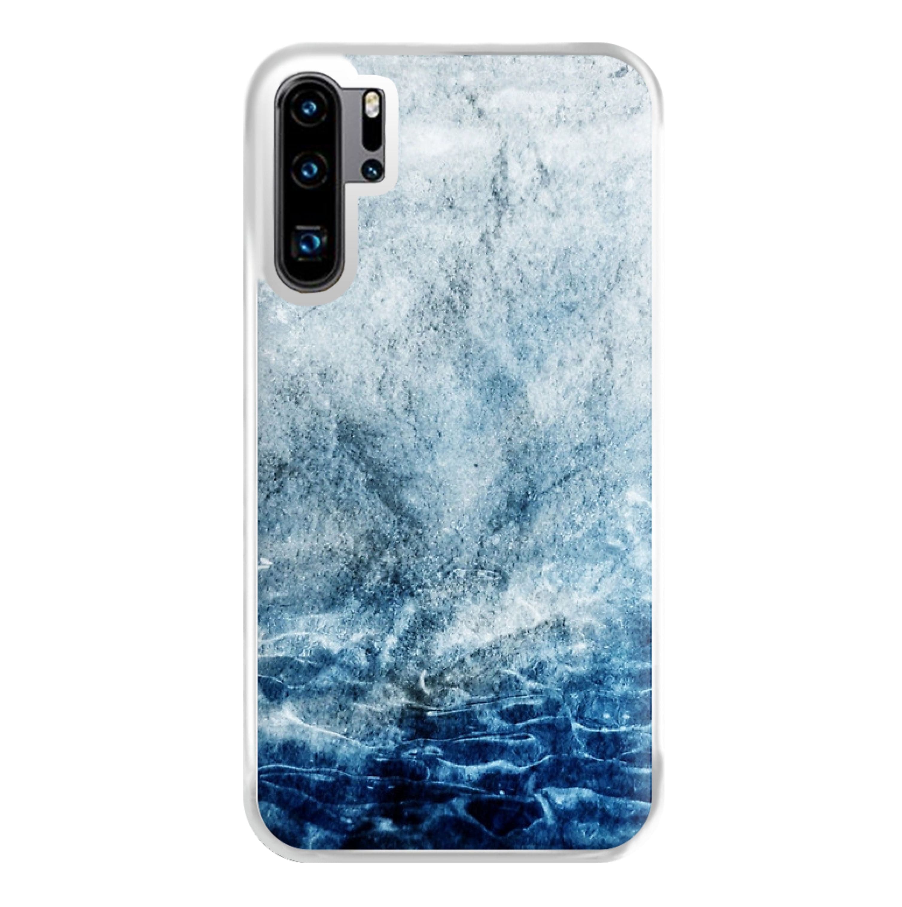 Sea Blue Marble Phone Case