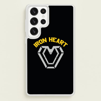 Metal Hero Heart Galaxy S23 Ultra Case