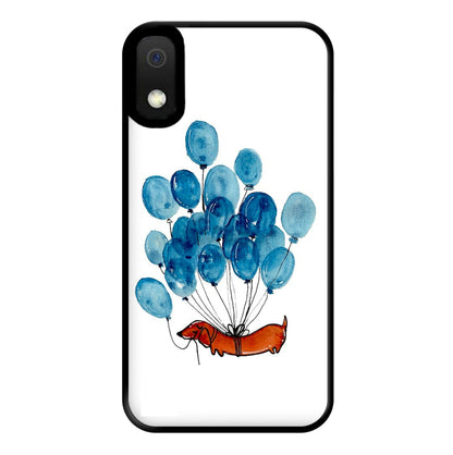 Dachshund And Balloons Phone Case