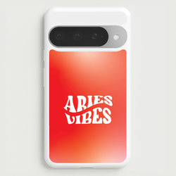 Aries Vibes Gradient Zodiac Google Pixel 10 Pro XL Case