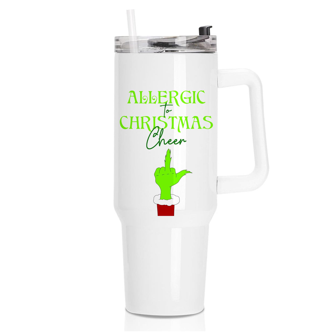 Allergic To Christmas Cheer Tumbler