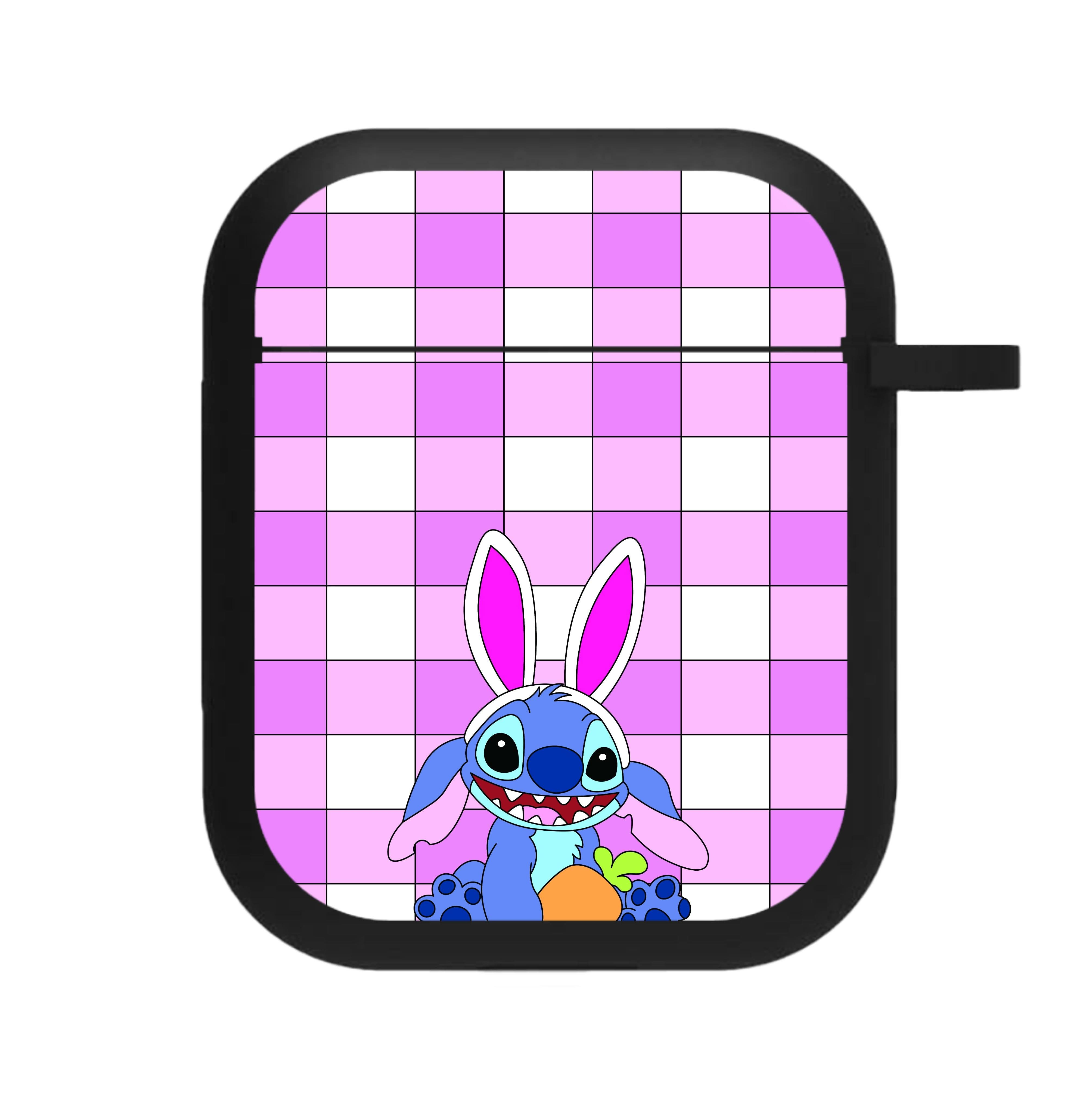 Easter Bunny Blue Alien AirPods Case