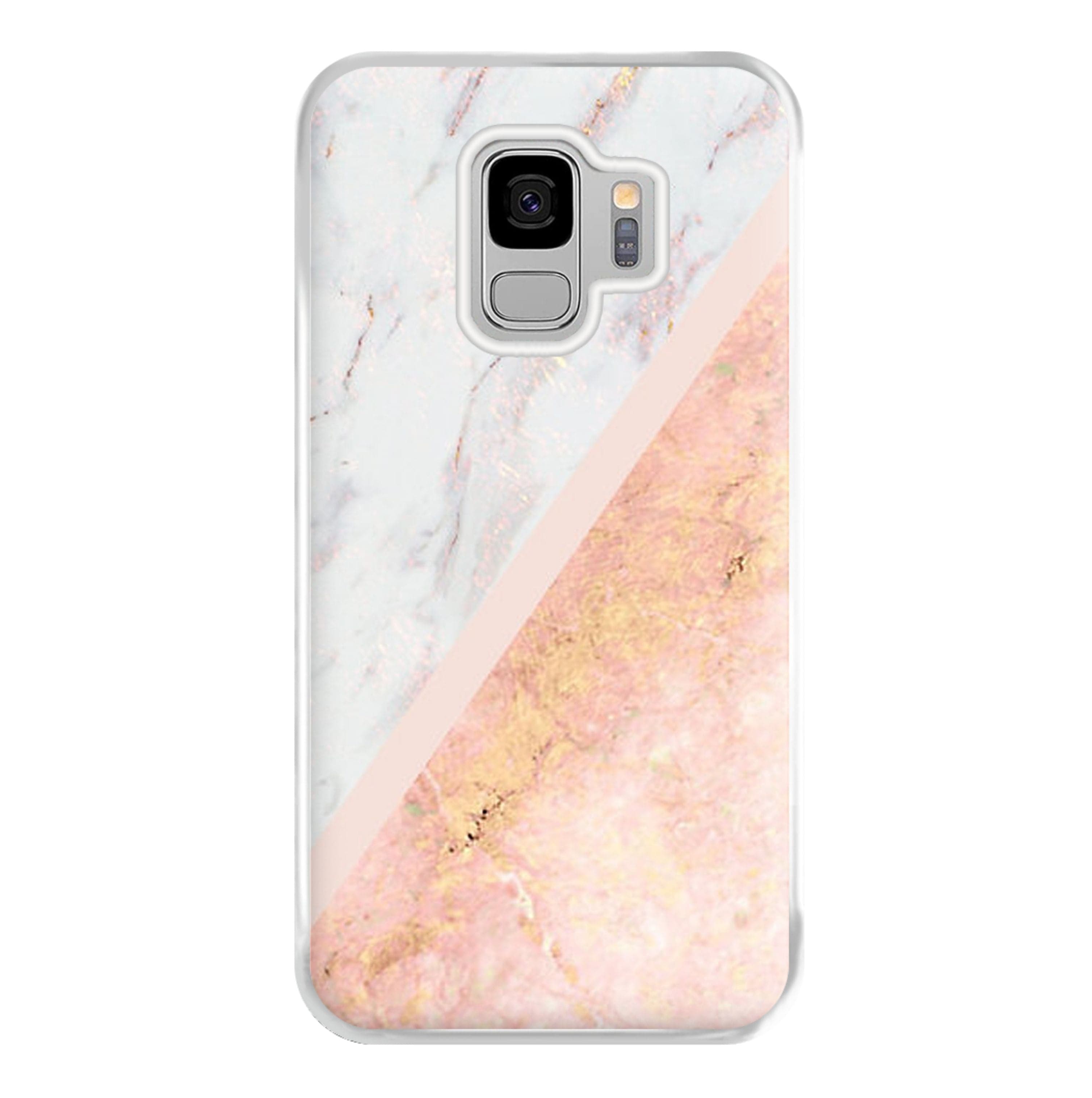 Marble and Rose Gold Phone Case