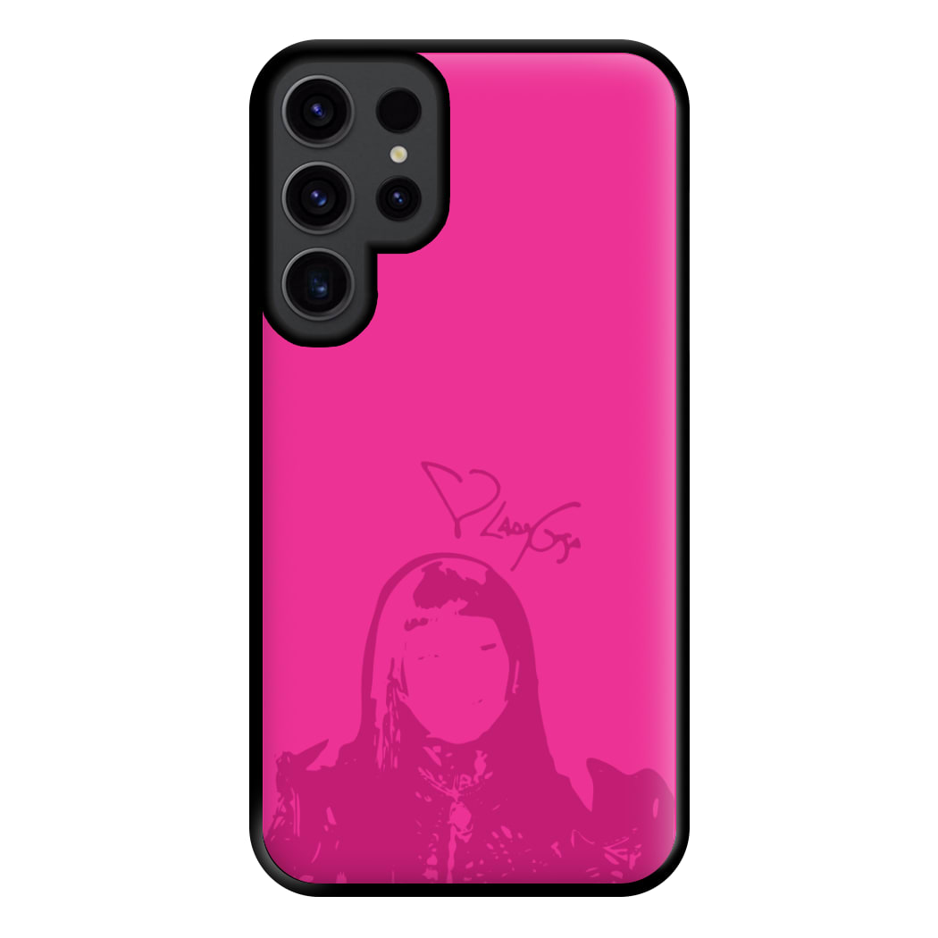 Pink Gaga Silhouette  Galaxy S23 Ultra Case