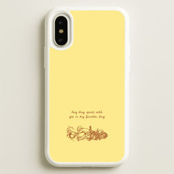 Any Day Spent With You iPhone X / XS Case