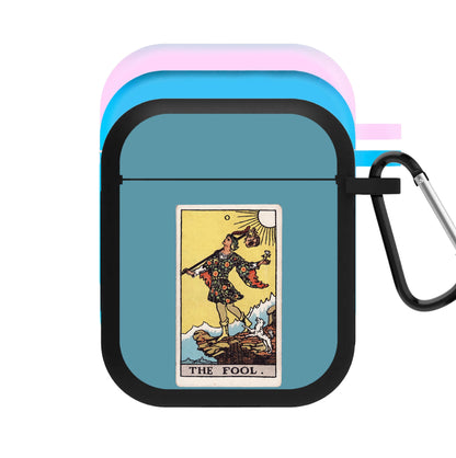 The Fool Tarot Card AirPods Case