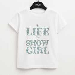TLOAS Bedazzled Writing Kids Unisex T-Shirt