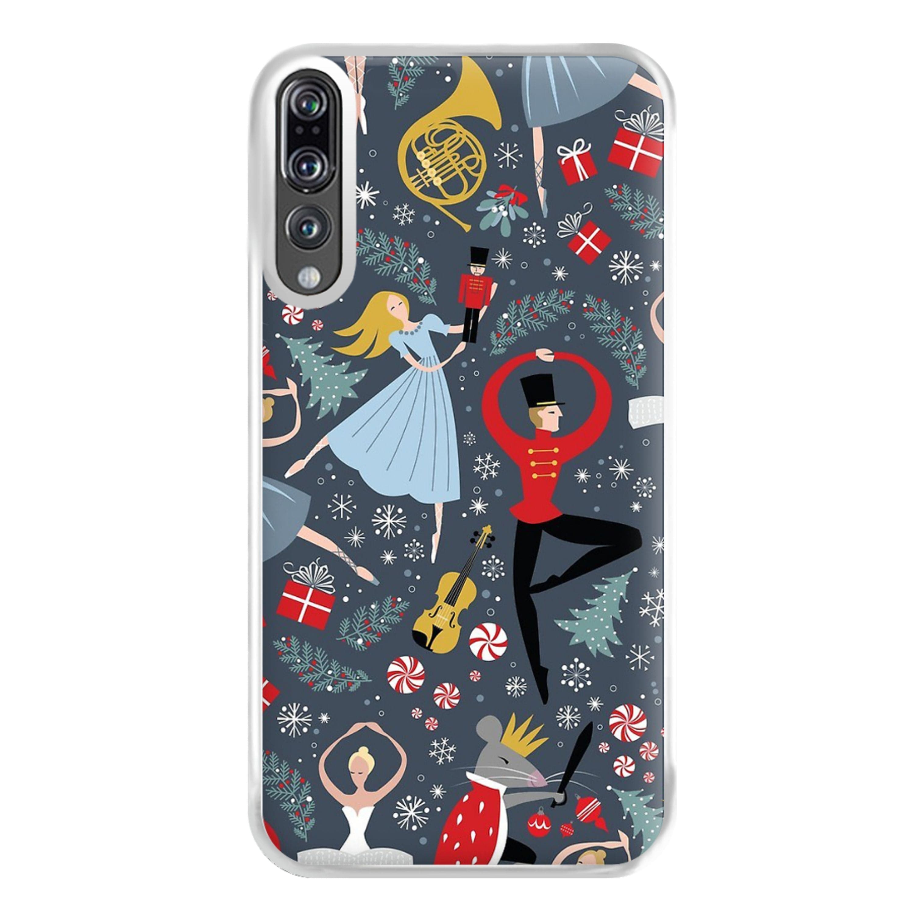 Nutcracker Ballet Pattern - Christmas Phone Case